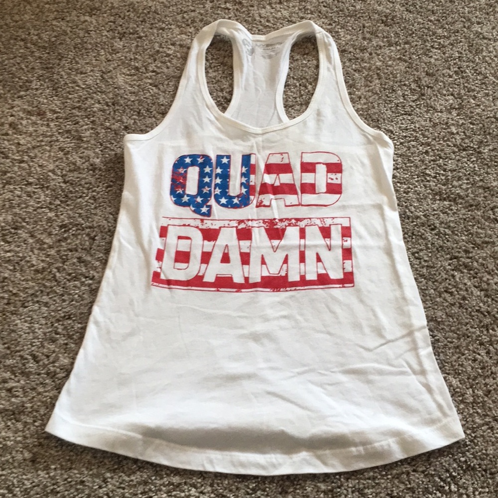 LiveSore Quad Damn America Tank